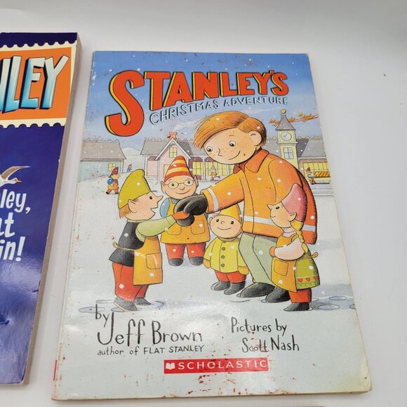 Flat Stanley by Jeff Brown Lot of 9 Chapter Books for Advancing Readers - CB019 - Picture 5 of 10